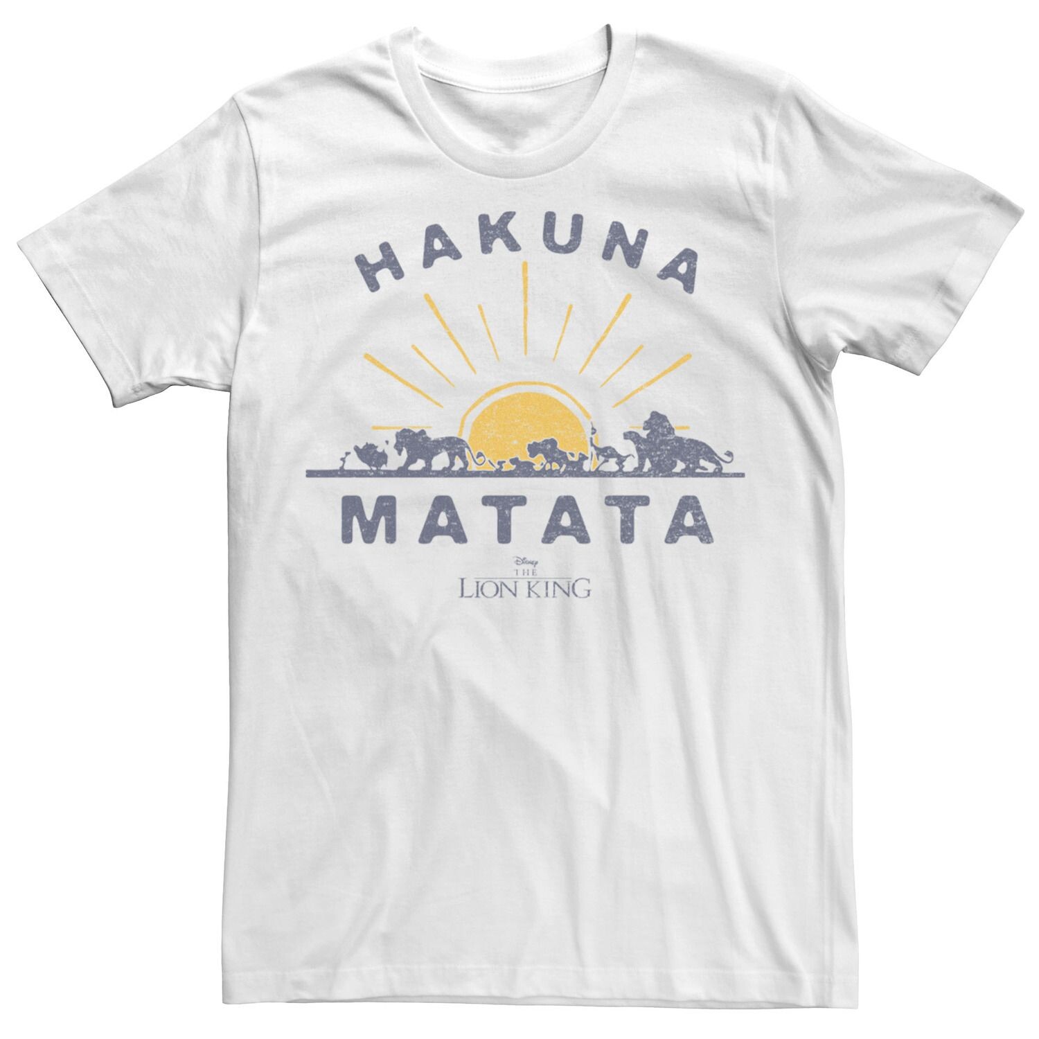 Мужская футболка «Король Лев» Hakuna Matata Sunrise Horizon Disney 
Мужская футболка «Король Лев» Hakuna Matata Sunrise Horizon Disney