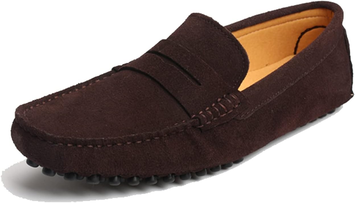 Мужские повседневные мокасины из замши, кожаные лоферы и лодочные туфли Litnermia, темно-коричневый
Мужские повседневные мокасины из замши, кожаные лоферы и лодочные туфли Litnermia, темно-коричневый