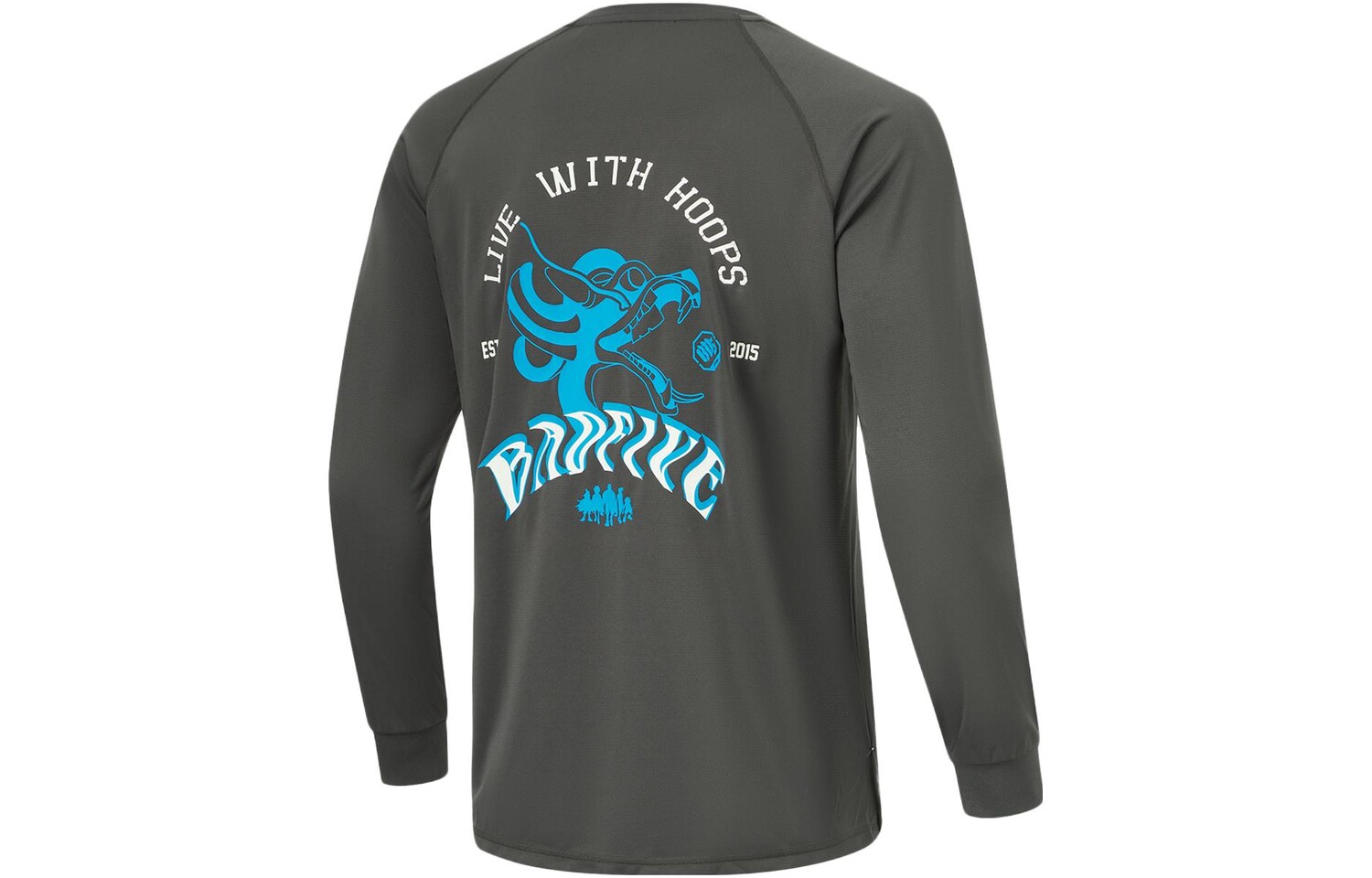 Футболка Badfive мужская серо-обсидиановая Lining, серый
Футболка Badfive мужская серо-обсидиановая Lining, серый