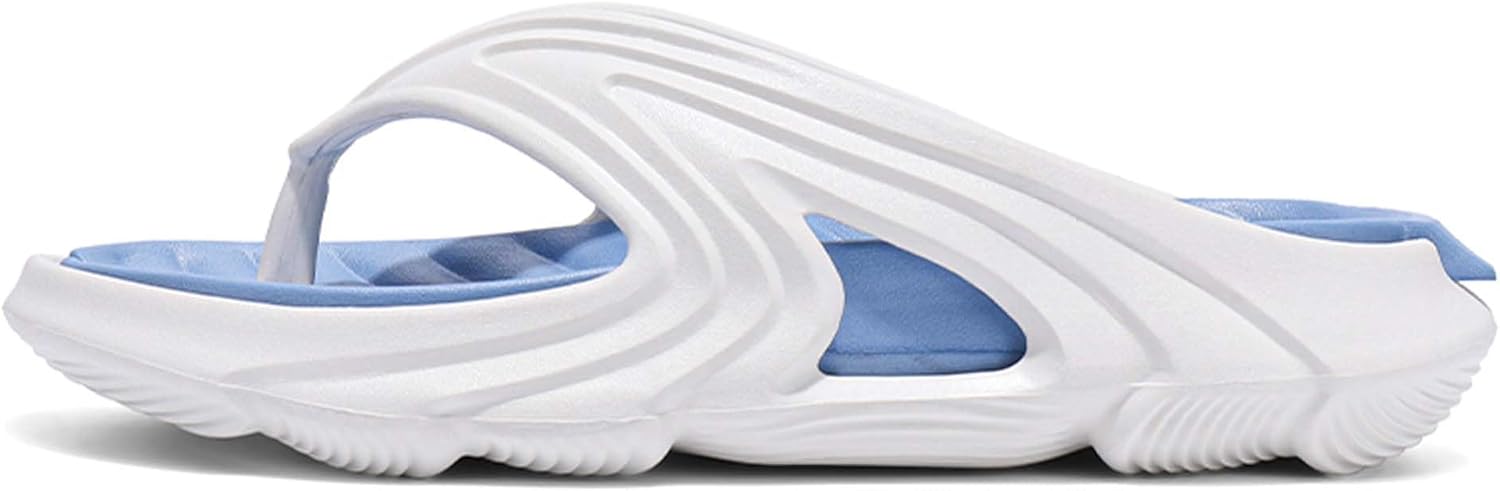 Летние женские/мужские шлепанцы с плотной подошвой из EVA с ощущением, похожим на мягкий материал, пляжная обувь, тапочки Generic, белый/синий
Летние женские/мужские шлепанцы с плотной подошвой из EVA с ощущением, похожим на мягкий материал, пляжная обувь, тапочки Generic, белый/синий