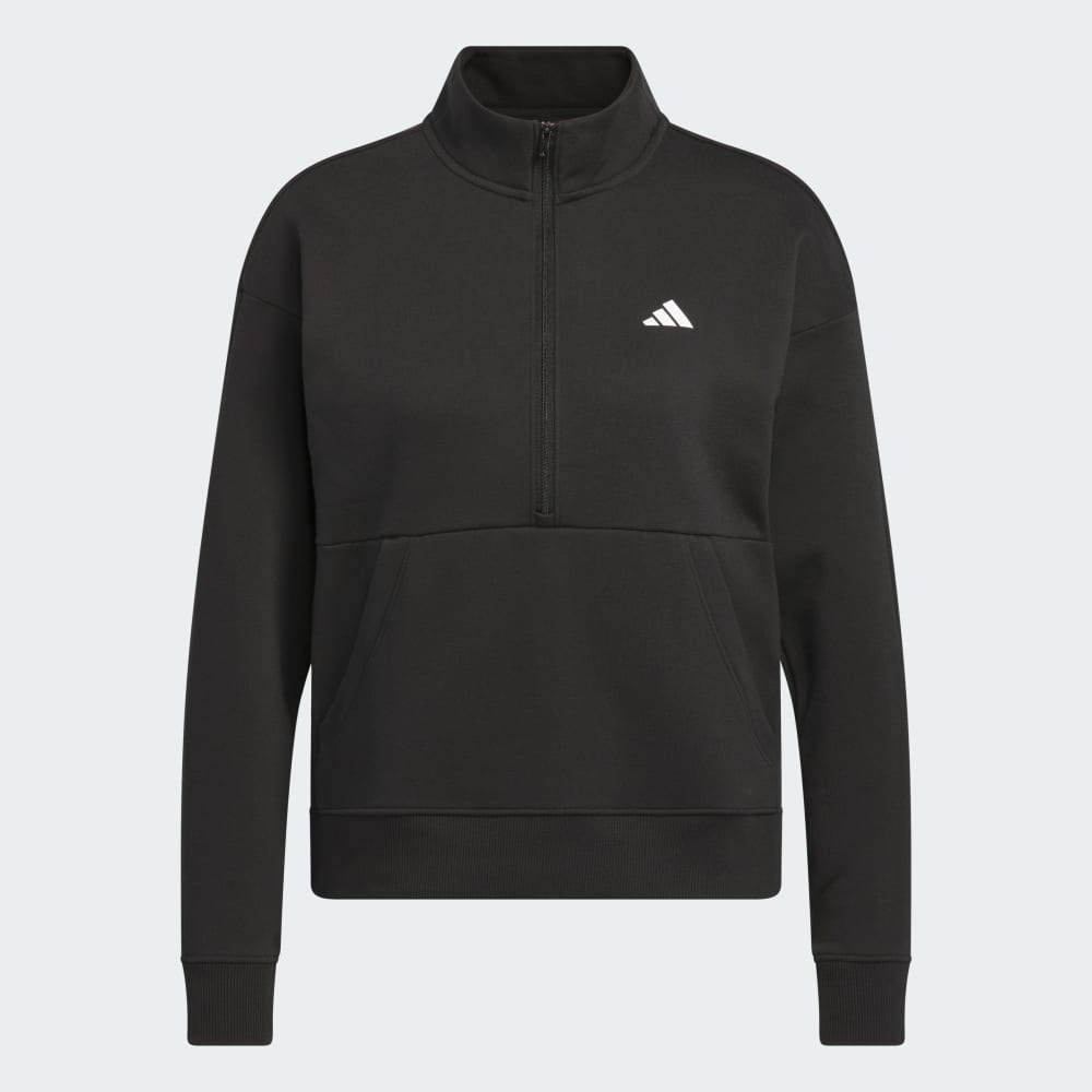 Куртка Adidas Half-Zip Jacket, черный 
Куртка Adidas Half-Zip Jacket, черный