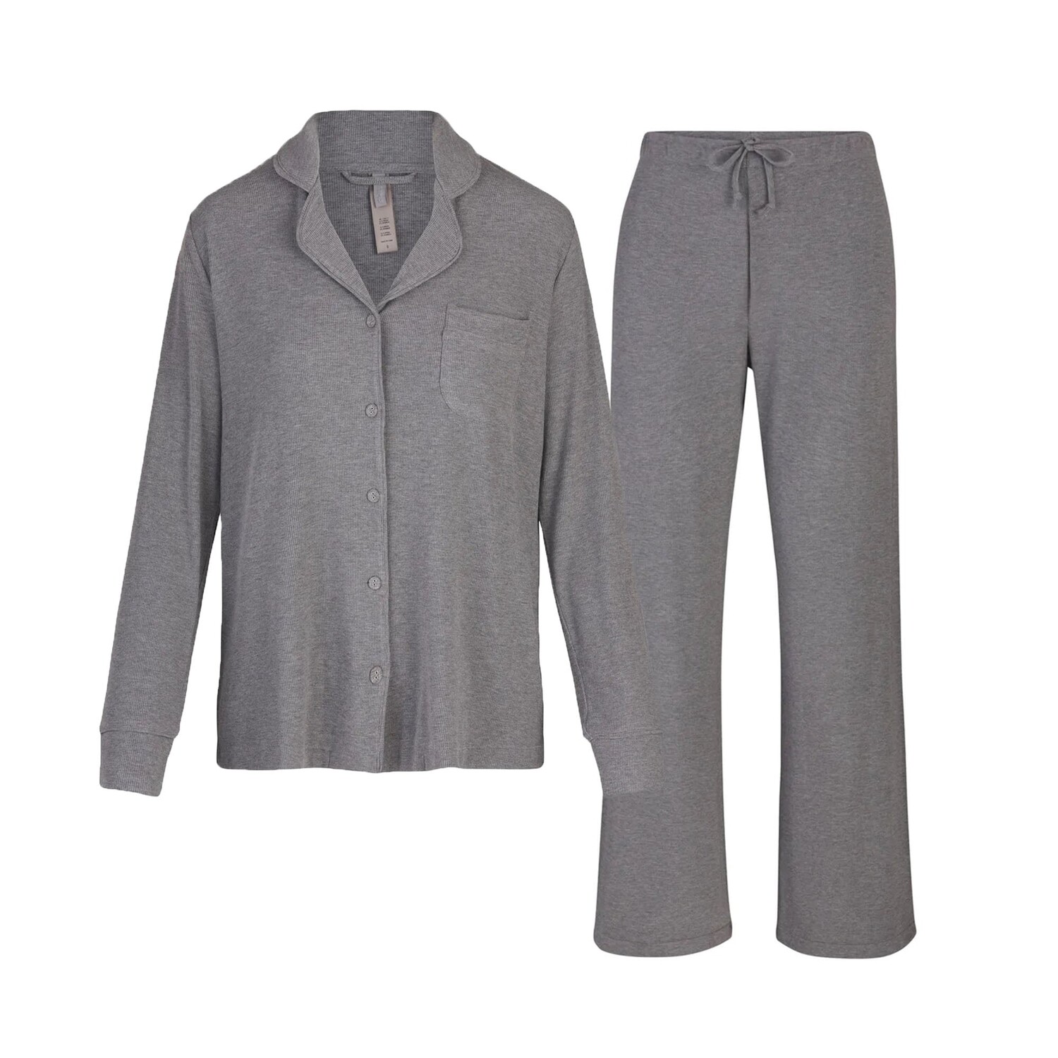 Набор для сна SKIMS, цвет heather grey
Набор для сна SKIMS, цвет heather grey