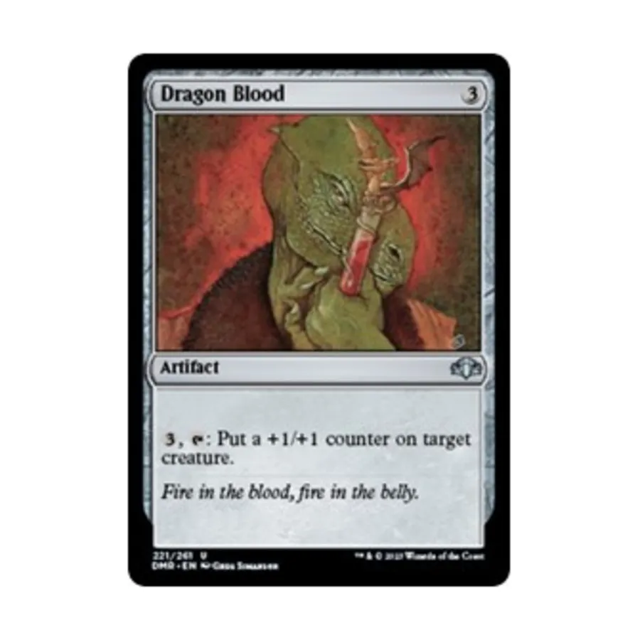 CCG Кровь Дракона (U), MTG - Dominaria Remastered 
CCG Кровь Дракона (U), MTG - Dominaria Remastered