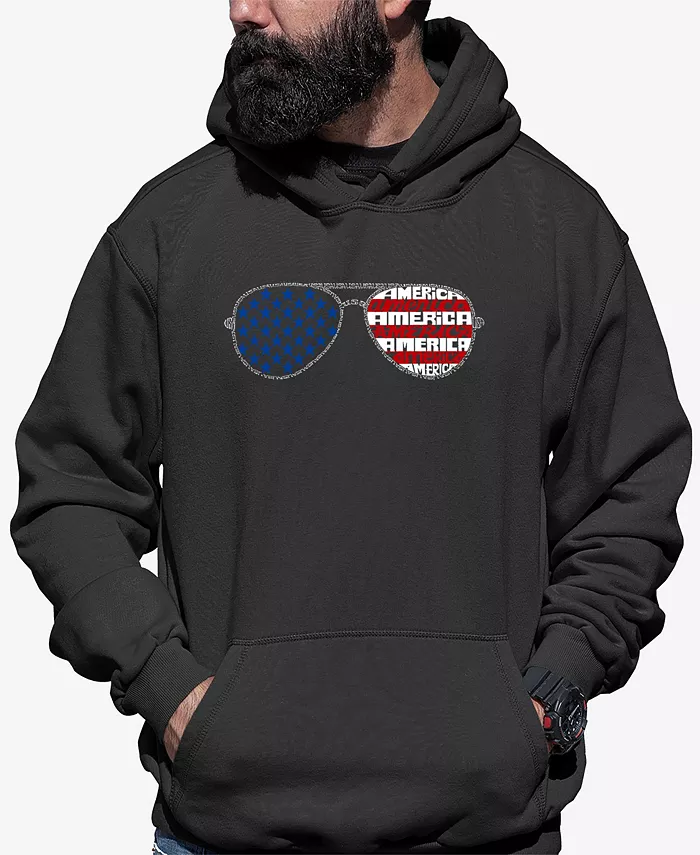 Мужская худи с капюшоном "Americana Sunglasses" в стиле word art LA Pop Art, серый
Мужская худи с капюшоном "Americana Sunglasses" в стиле word art LA Pop Art, серый