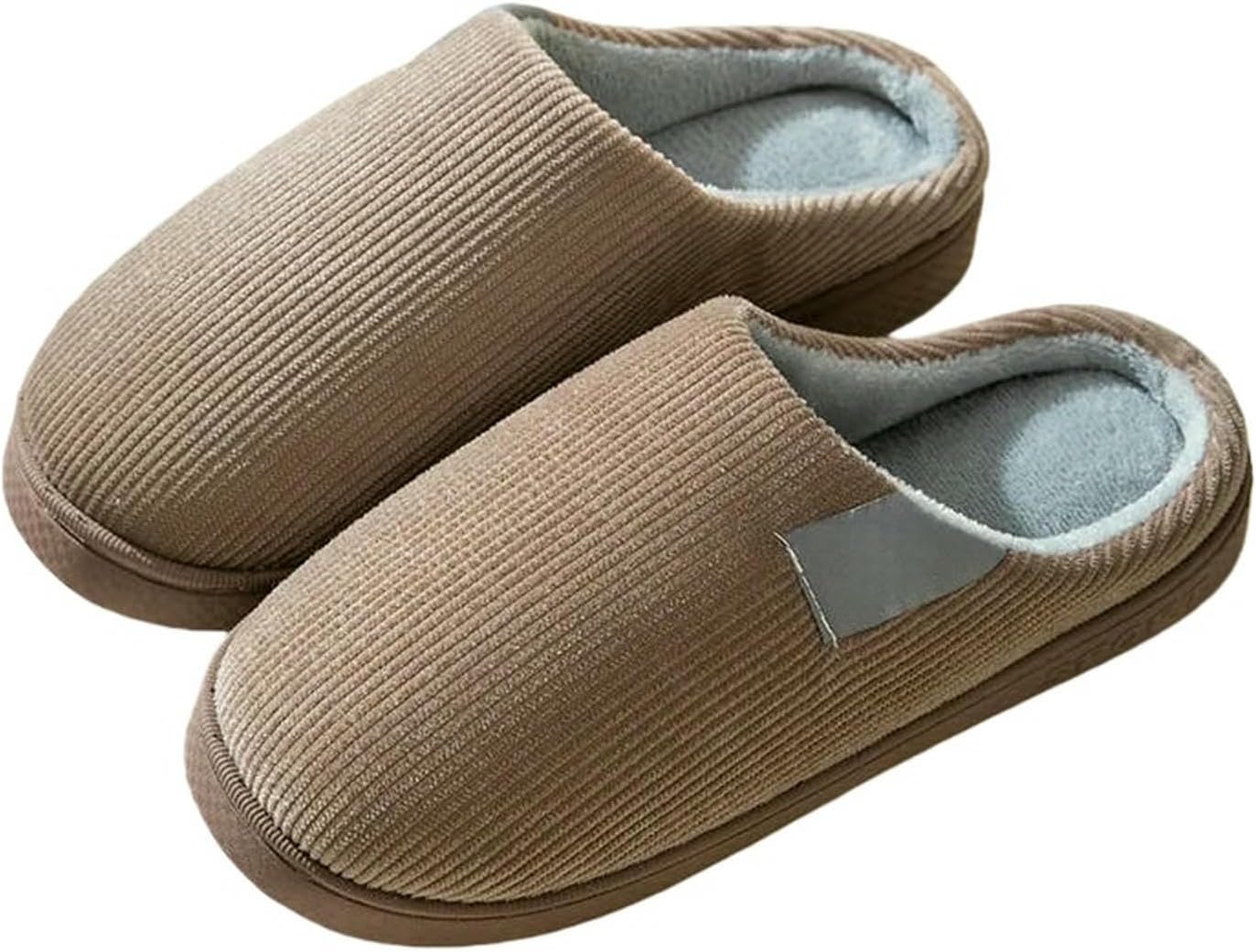 Домашние тапочки для женщин и мужчин, теплые зимние, противоскользящие, мягкие, повседневные для дома, для спальни, плюшевые Uebherv, коричневый
Домашние тапочки для женщин и мужчин, теплые зимние, противоскользящие, мягкие, повседневные для дома, для спальни, плюшевые Uebherv, коричневый