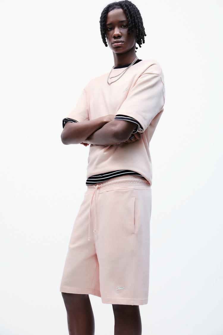 Шорты-Бермуды Stwd Jogger Pull And Bear, розовый
Шорты-Бермуды Stwd Jogger Pull And Bear, розовый