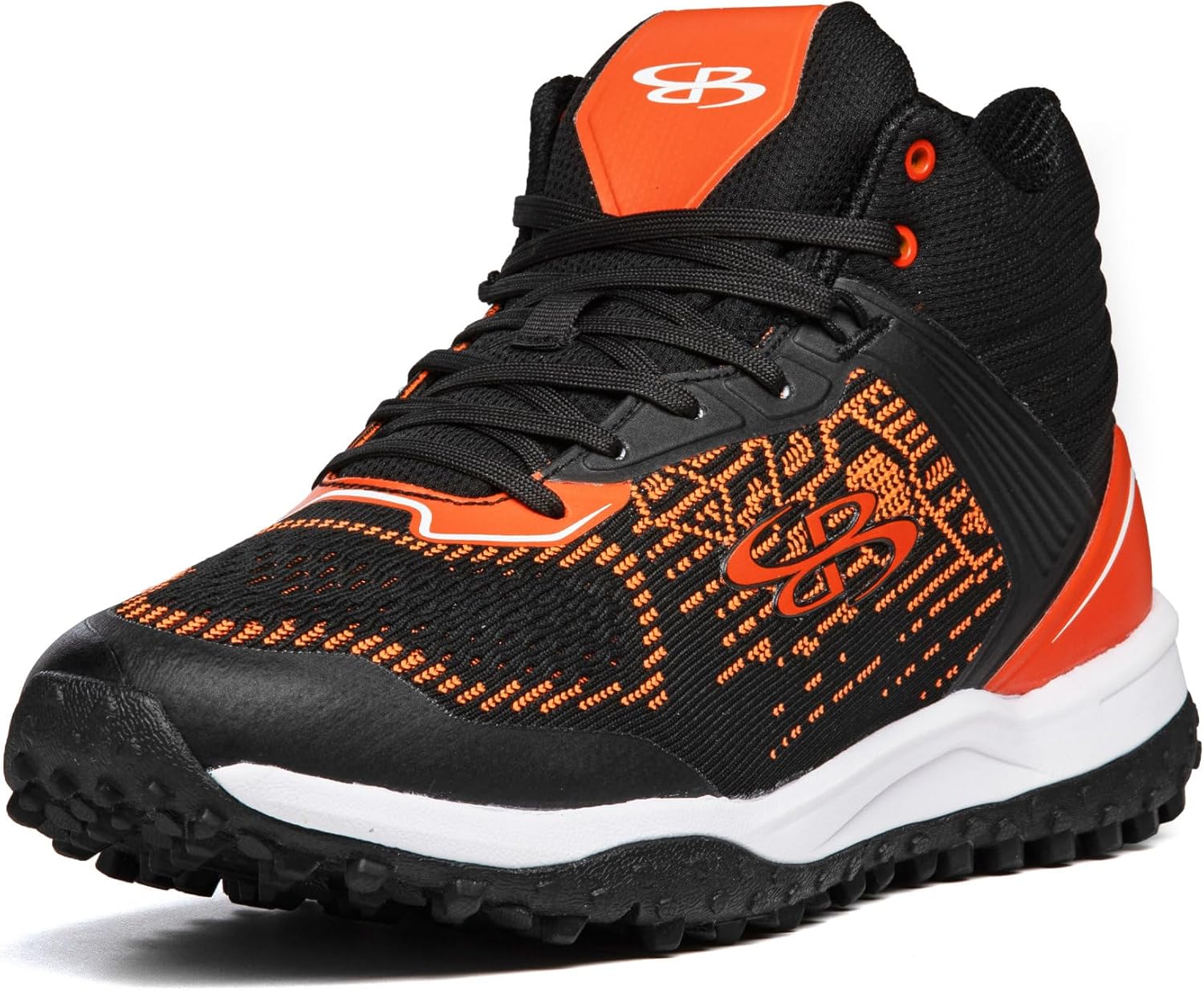 Мужские футбольные кроссовки Boombah Viper Pureknit Turf Mid - Статус - Разнообразие цветов - Разные размеры, черный/оранжевый
Мужские футбольные кроссовки Boombah Viper Pureknit Turf Mid - Статус - Разнообразие цветов - Разные размеры, черный/оранжевый