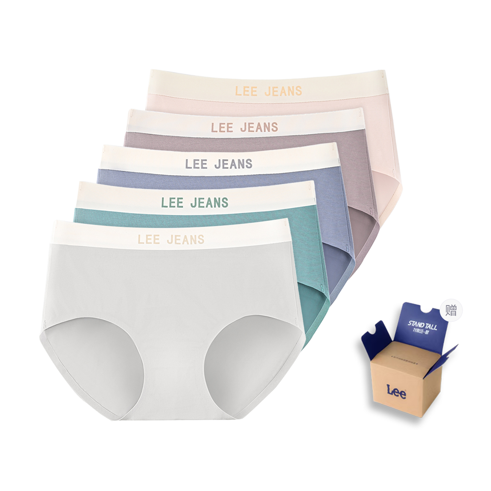 Edge Color 3.0 трусы подарочные наборы женские 5 шт Lee, темно-серый
Edge Color 3.0 трусы подарочные наборы женские 5 шт Lee, темно-серый