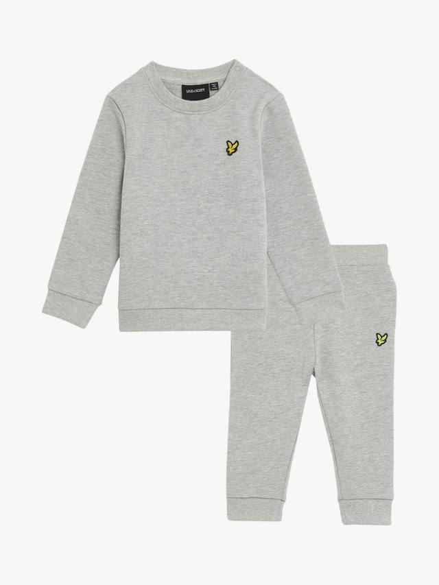 Толстовка baby crew и комплект для бега трусцой Lyle & Scott, цвет Light Grey Marl
Толстовка baby crew и комплект для бега трусцой Lyle & Scott, цвет Light Grey Marl