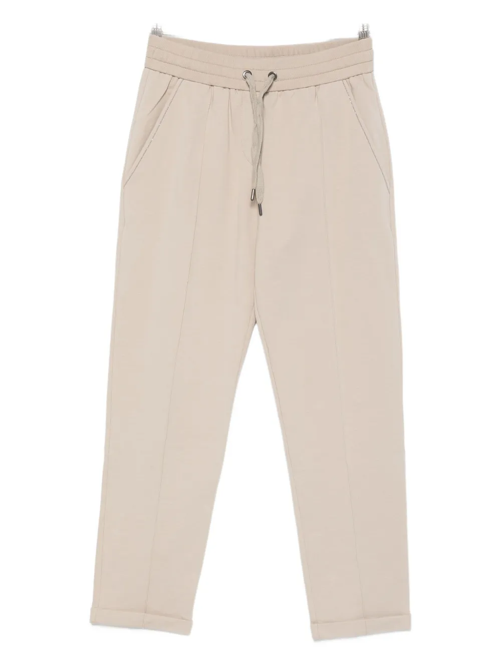 Спортивные брюки с манжетами Brunello Cucinelli, нейтральный
Спортивные брюки с манжетами Brunello Cucinelli, нейтральный