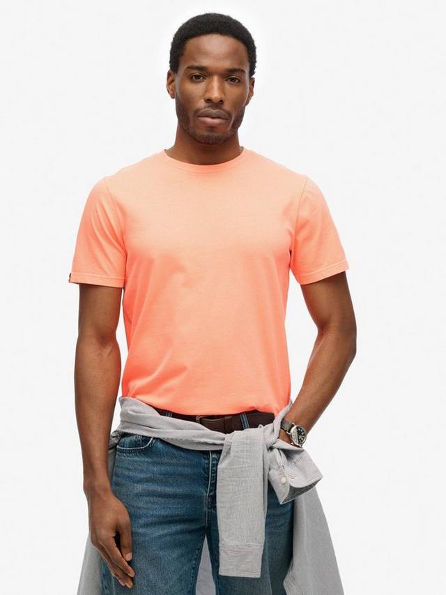 Хлопчатобумажная футболка regular fit с коротким рукавом essential Superdry, цвет Washed Dry Orange
Хлопчатобумажная футболка regular fit с коротким рукавом essential Superdry, цвет Washed Dry Orange