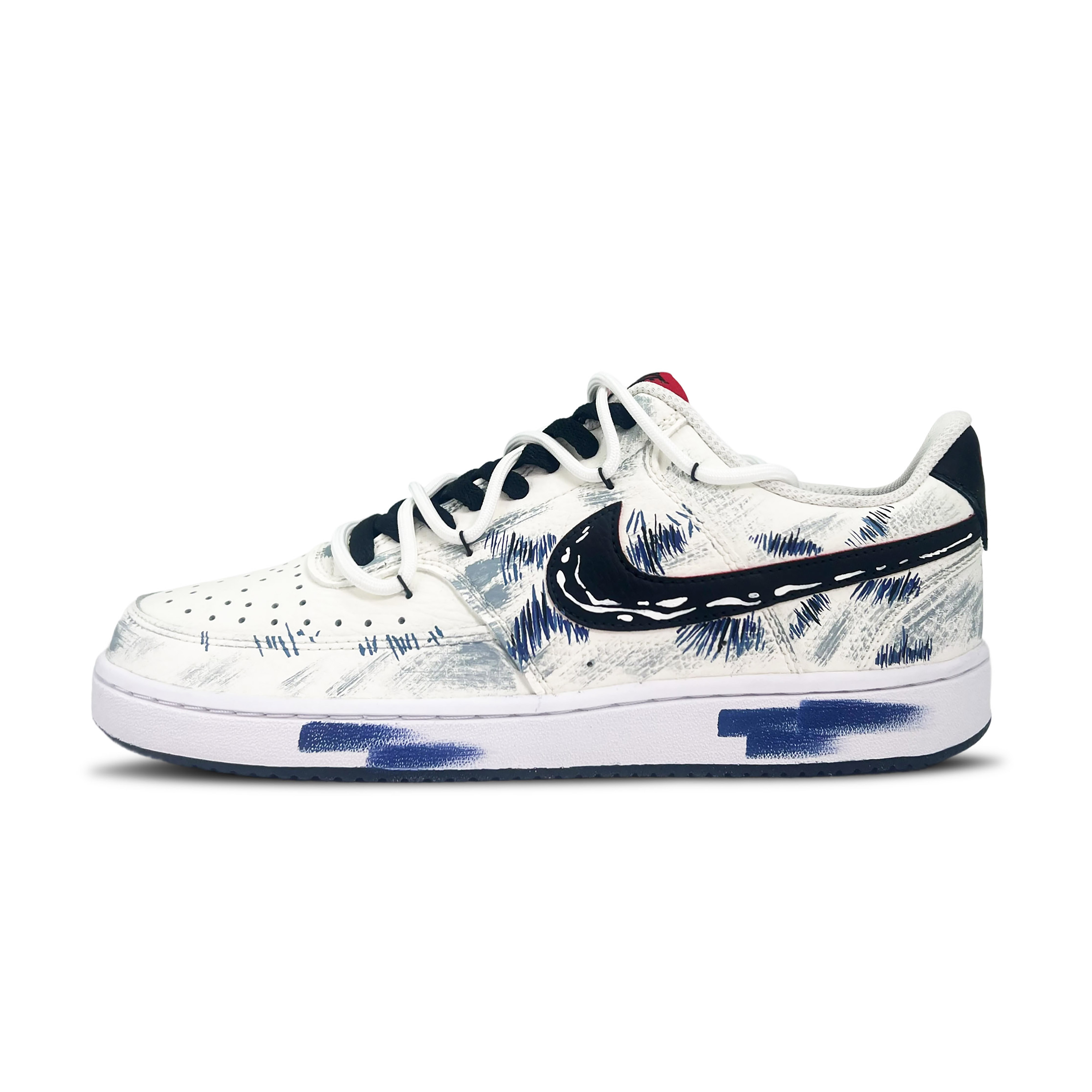 Nike Кроссовки Court Vision 1 Cerulean Starry Sea, износостойкие, низкие, для скейтбординга, мужские, белые, синие
Nike Кроссовки Court Vision 1 Cerulean Starry Sea, износостойкие, низкие, для скейтбординга, мужские, белые, синие