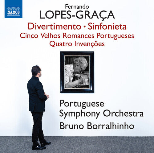 CD диск Lopes-Graca / Orquestra Sinfonica Portuguesa: Divertimento / Sinfonieta / Cinco Velhos Romances
CD диск Lopes-Graca / Orquestra Sinfonica Portuguesa: Divertimento / Sinfonieta / Cinco Velhos Romances
