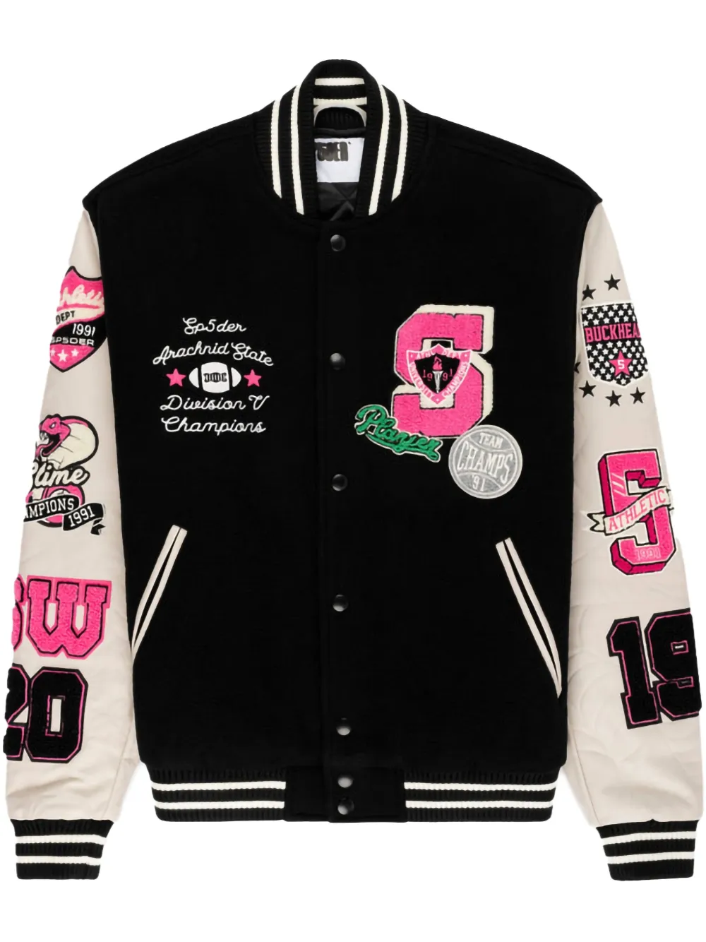 Куртка университетской команды 5-го дивизиона SP5DER, черный
Куртка университетской команды 5-го дивизиона SP5DER, черный