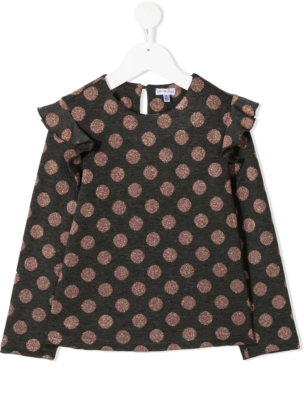 Блузка в горох Piccola Ludo, серый
Блузка в горох Piccola Ludo, серый