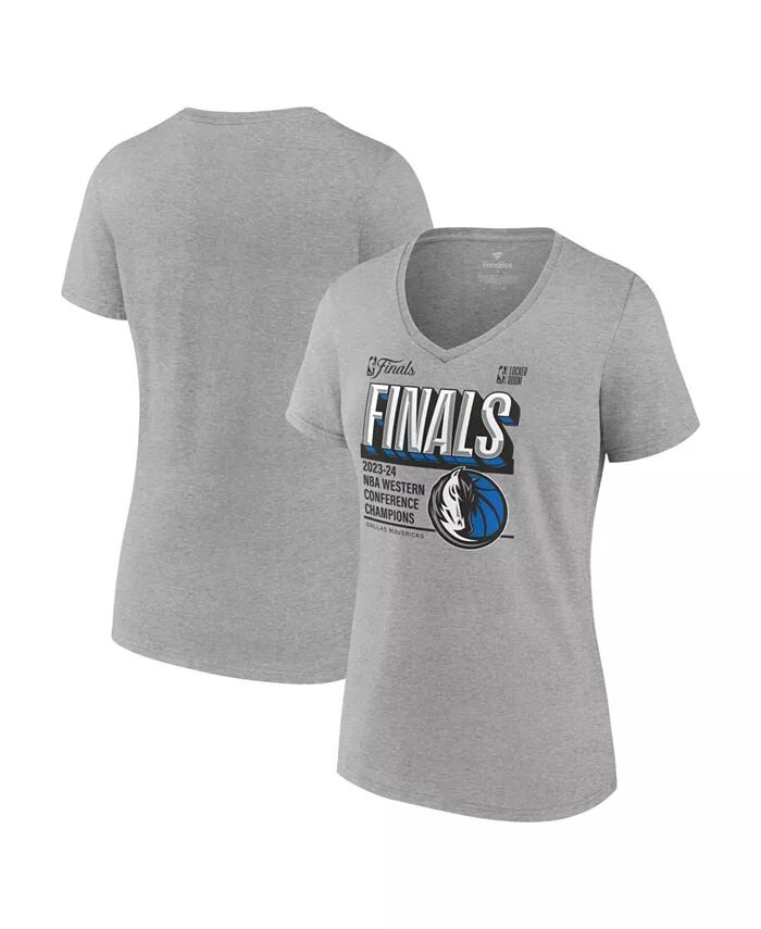 Женская футболка Steel Dallas Mavericks 2024 Western Conference Champions Locker Room Fanatics
Женская футболка Steel Dallas Mavericks 2024 Western Conference Champions Locker Room Fanatics