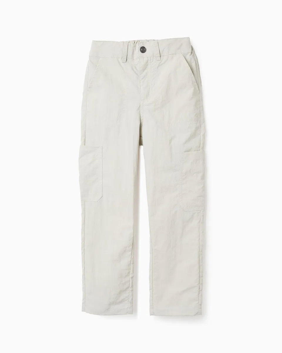 Брюки-карго для мальчиков из нейлона Zippy, бежевый
Брюки-карго для мальчиков из нейлона Zippy, бежевый