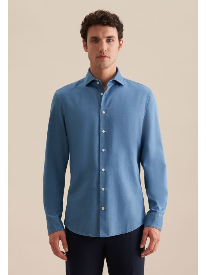 Рубашка Seidensticker, средне-синий
Рубашка Seidensticker, средне-синий