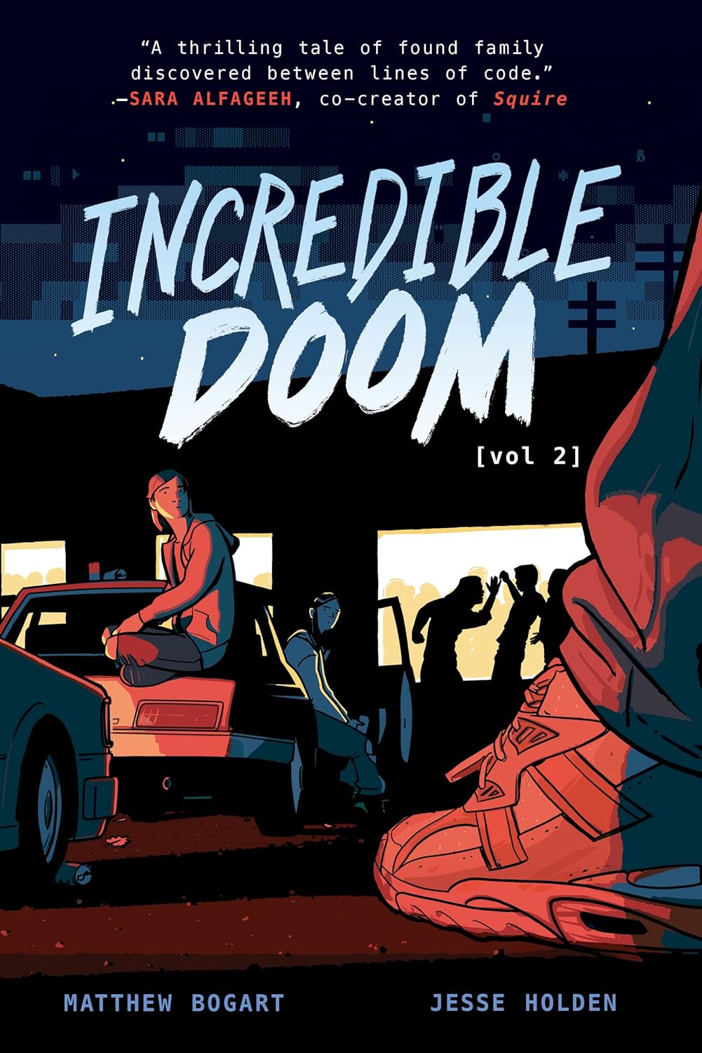 Incredible Doom: Volume 2: A Graphic Novel - A Thrilling Young Adult Story of Punk Rock Runaways and Connection on the Early Internet (HarperAlley)
Incredible Doom: Volume 2: A Graphic Novel - A Thrilling Young Adult Story of Punk Rock Runaways and Connection on the Early Internet (HarperAlley)