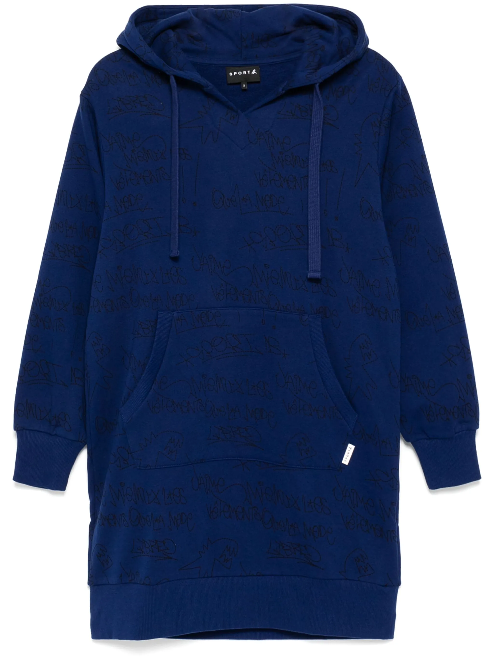 Платье Aop с капюшоном Sport B. By Agnès B., синий
Платье Aop с капюшоном Sport B. By Agnès B., синий