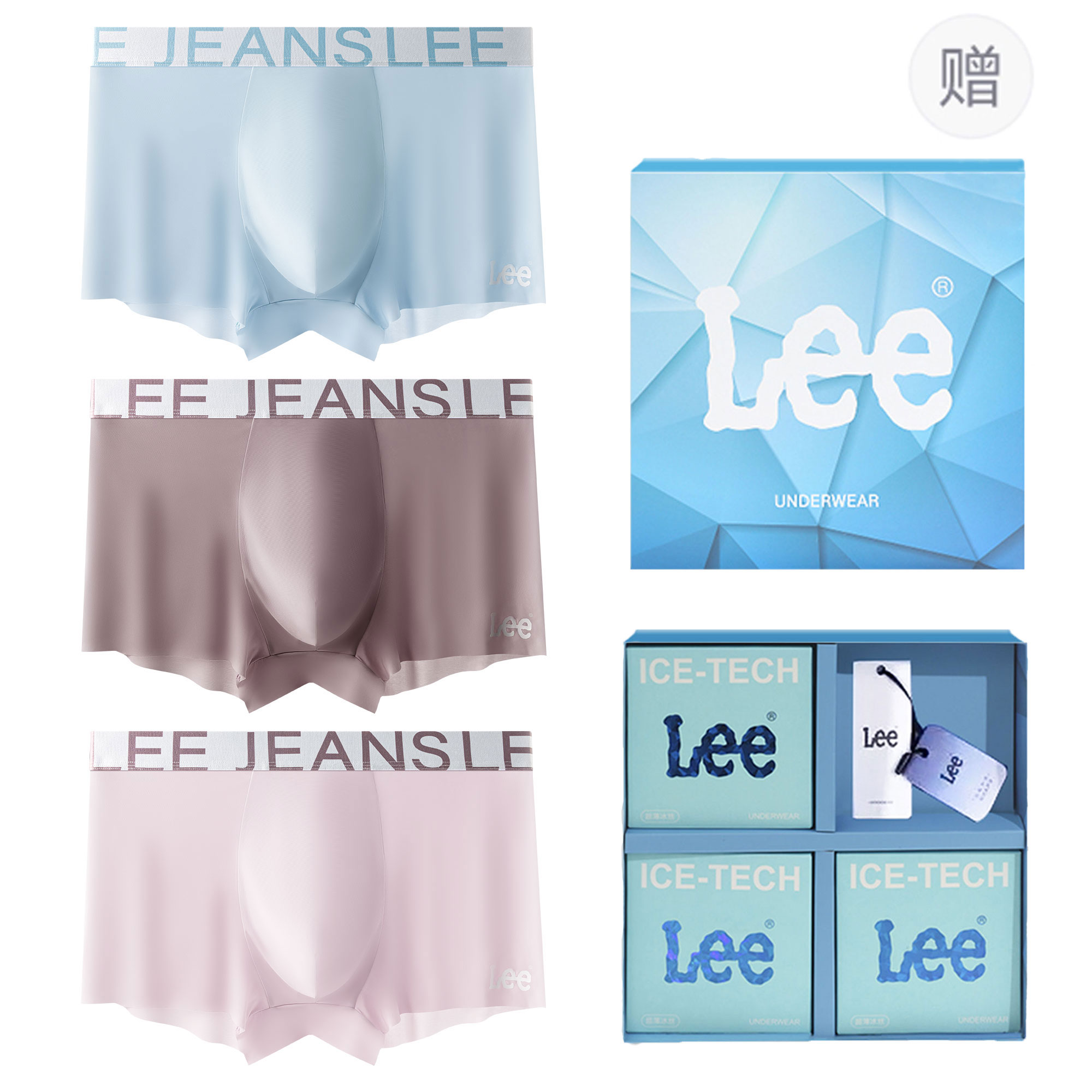 Lee Подарочный набор мужского белья
Lee Подарочный набор мужского белья