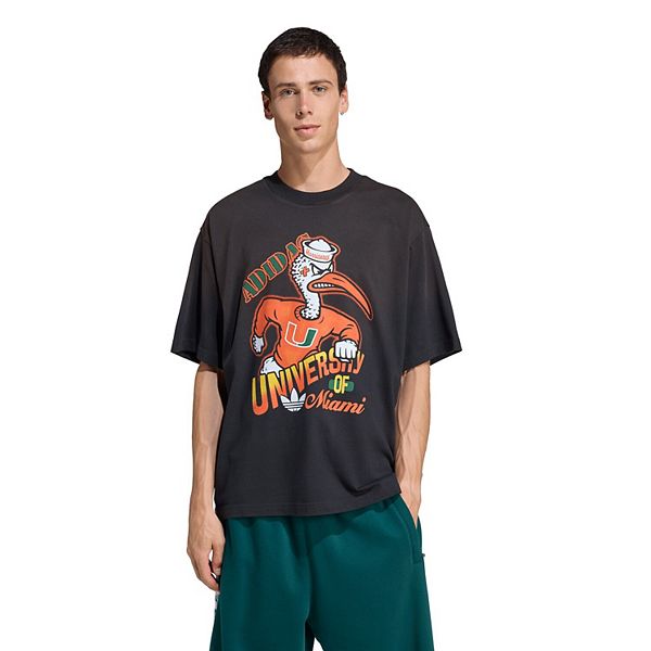 Мужская черная футболка Miami Hurricanes Originals Adidas
Мужская черная футболка Miami Hurricanes Originals Adidas