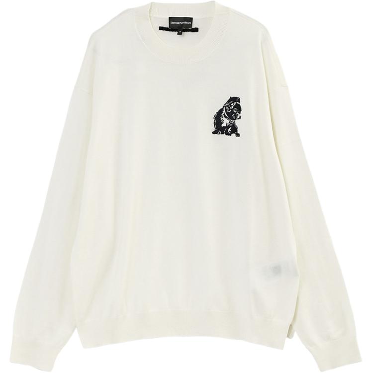 EMPORIO ARMANI Свитер мужской белый
EMPORIO ARMANI Свитер мужской белый