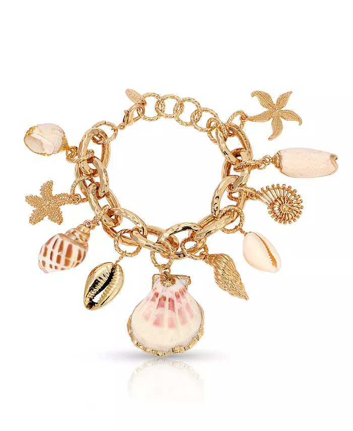 Браслет «Слезы русалки» из ракушек и золота ETTIKA, золотой
Браслет «Слезы русалки» из ракушек и золота ETTIKA, золотой