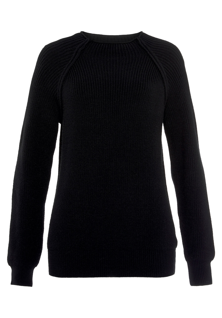 Свитер LASCANA, черный
Свитер LASCANA, черный