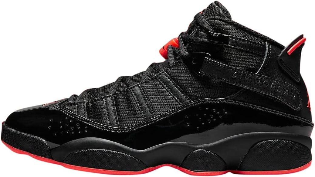Мужские кроссовки Nike Air Jordan 6 Rings, Black/Black/Infrared 23
Мужские кроссовки Nike Air Jordan 6 Rings, Black/Black/Infrared 23