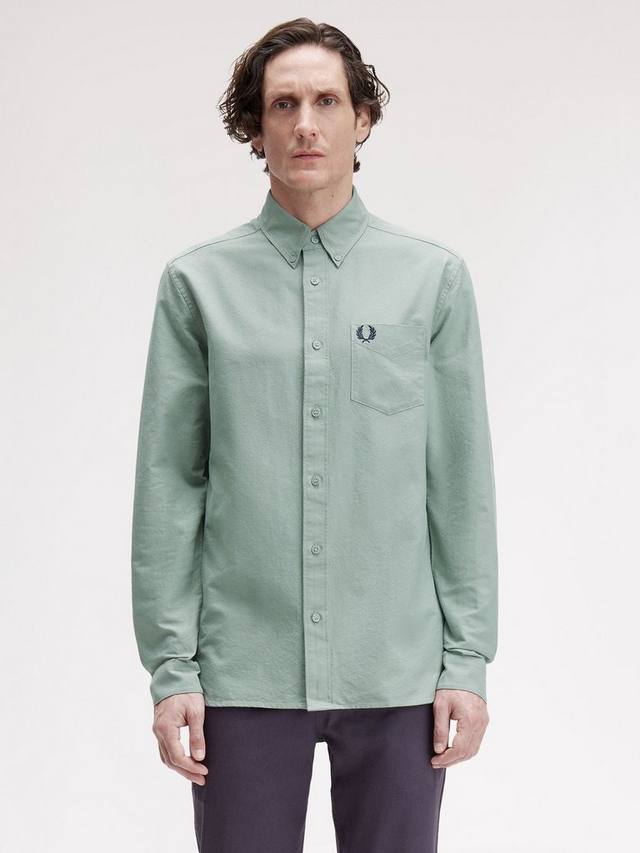 Хлопковая рубашка Oxford Fred Perry
Хлопковая рубашка Oxford Fred Perry
