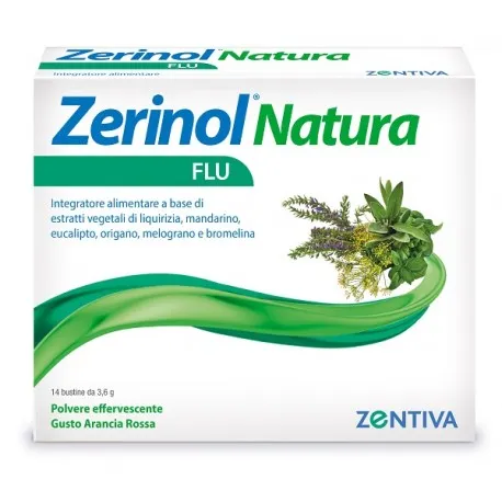 Zerinol Natura Flu 14 пакетиков Добавка
Zerinol Natura Flu 14 пакетиков Добавка