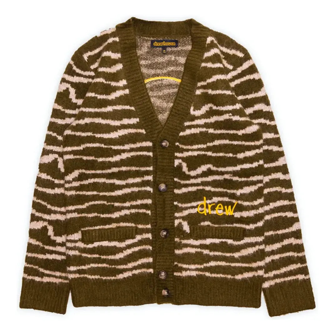 Кардиган Drew House Sketch Mascot Squiggle Cardigan 'Olive Ivory' DR-FW21-072, оливково-зеленый
Кардиган Drew House Sketch Mascot Squiggle Cardigan 'Olive Ivory' DR-FW21-072, оливково-зеленый