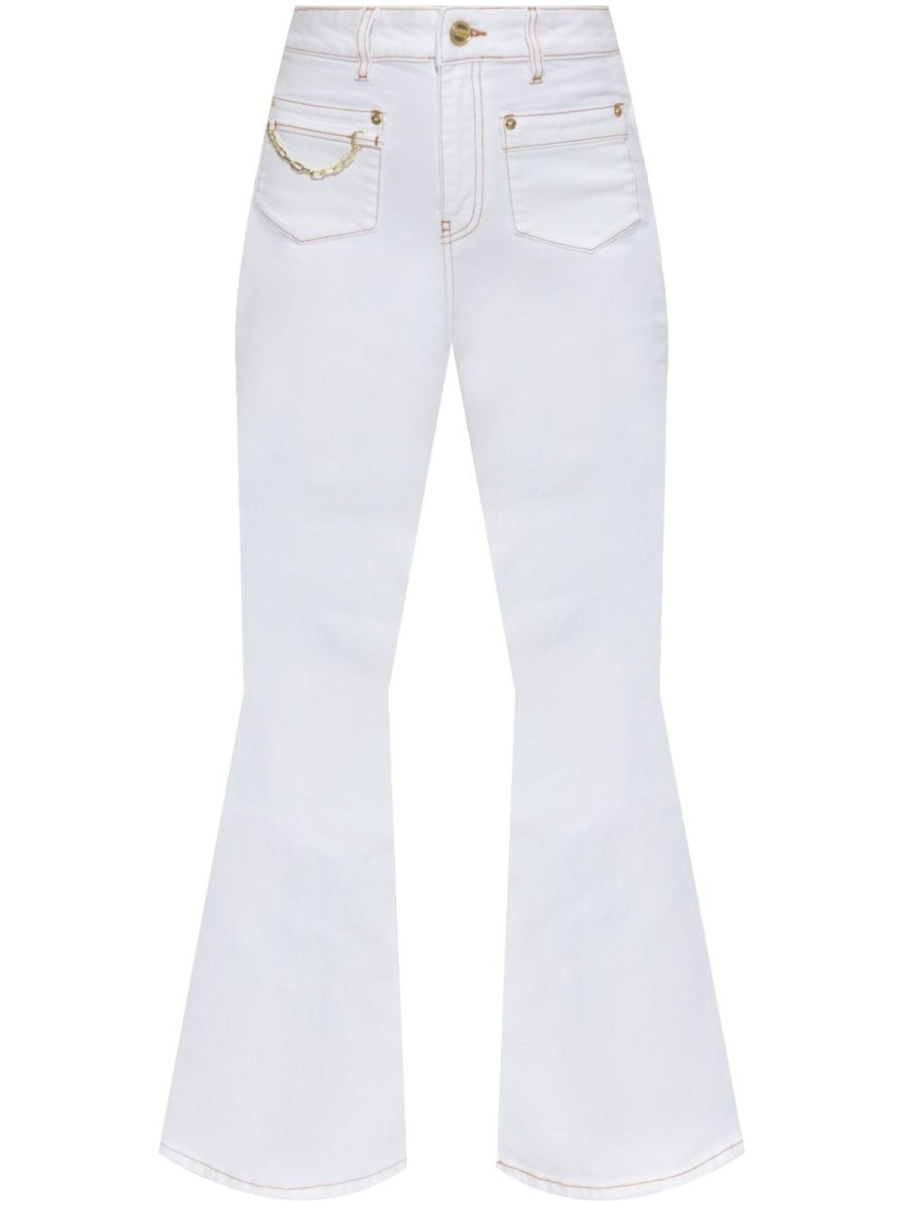 GANNI расклешенные джинсы, белый
GANNI расклешенные джинсы, белый