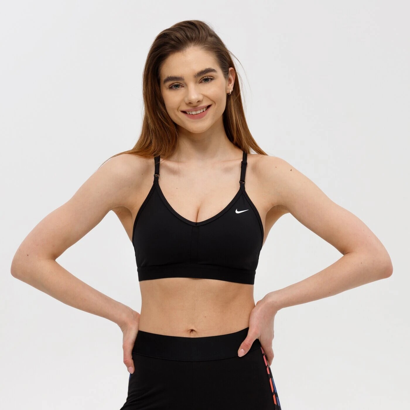 Бюстгальтер Nike Indy, черный 
Бюстгальтер Nike Indy, черный