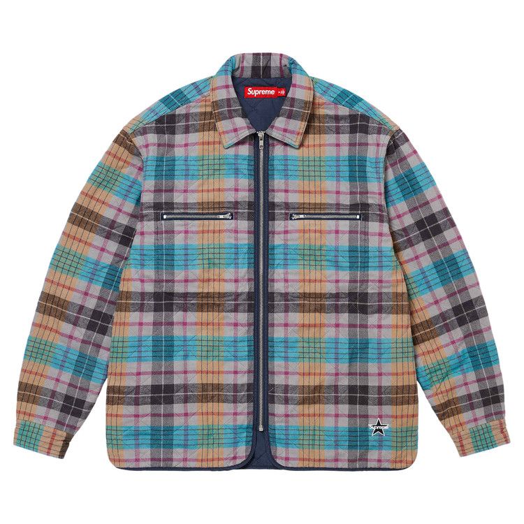 Рубашка Supreme Quilted Flannel Zip Up Shirt, Multicolor
Рубашка Supreme Quilted Flannel Zip Up Shirt, Multicolor
