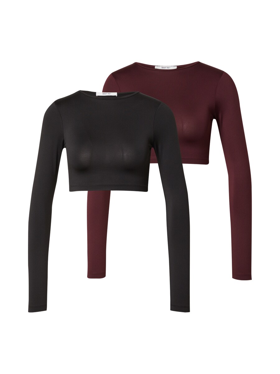 Лонгслив ABOUT YOU Shirt Nala, цвет bordeaux/black
Лонгслив ABOUT YOU Shirt Nala, цвет bordeaux/black