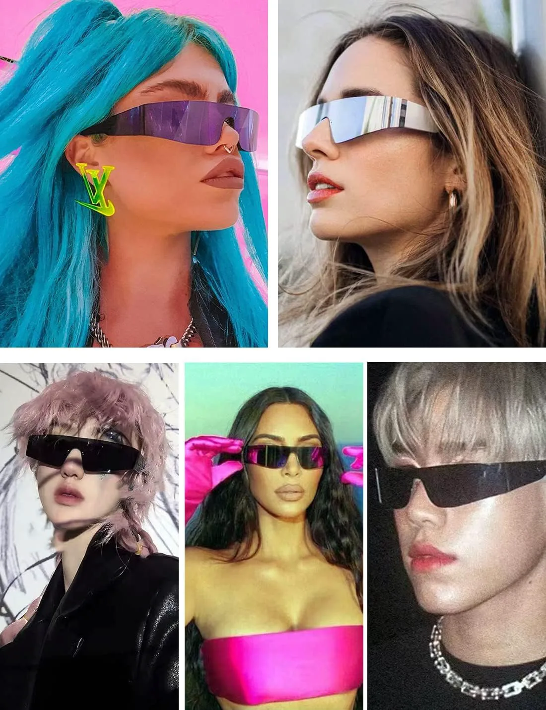 Солнцезащитные очки обтекаемой формы для женщин и мужчин, модные безободковые футуристические очки с плоской верхней частью SIUSYACI, Black / Yellow Mirrored
Солнцезащитные очки обтекаемой формы для женщин и мужчин, модные безободковые футуристические очки с плоской верхней частью SIUSYACI, Black / Yellow Mirrored