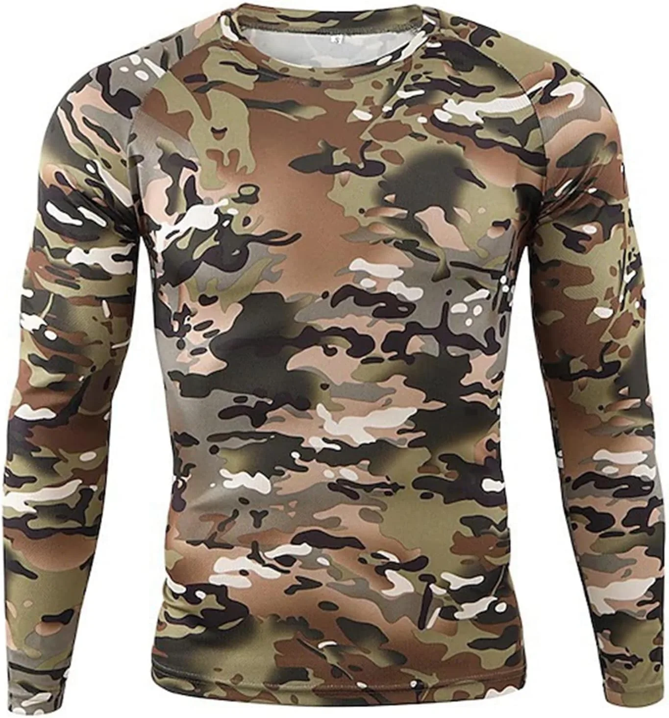 Jugaoge мужская футболка с длинным рукавом Camouflage
Jugaoge мужская футболка с длинным рукавом Camouflage