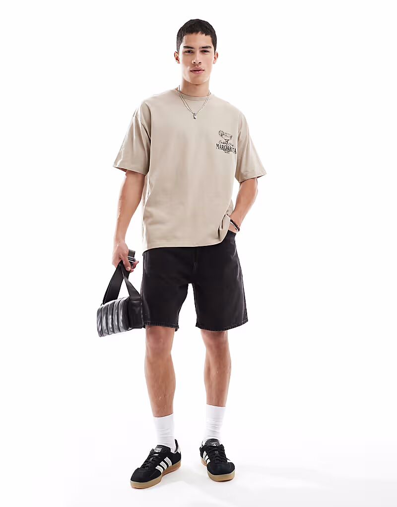 Футболка свободного кроя ASOS DESIGN бежевого цвета с принтом «Маргарита», Бежевый, Футболка свободного кроя ASOS DESIGN бежевого цвета с принтом «Маргарита»
Футболка свободного кроя ASOS DESIGN бежевого цвета с принтом «Маргарита», Бежевый, Футболка свободного кроя ASOS DESIGN бежевого цвета с принтом «Маргарита»