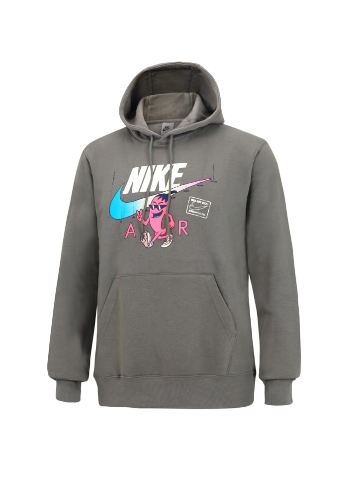 Клубная толстовка серого цвета Nike
Клубная толстовка серого цвета Nike