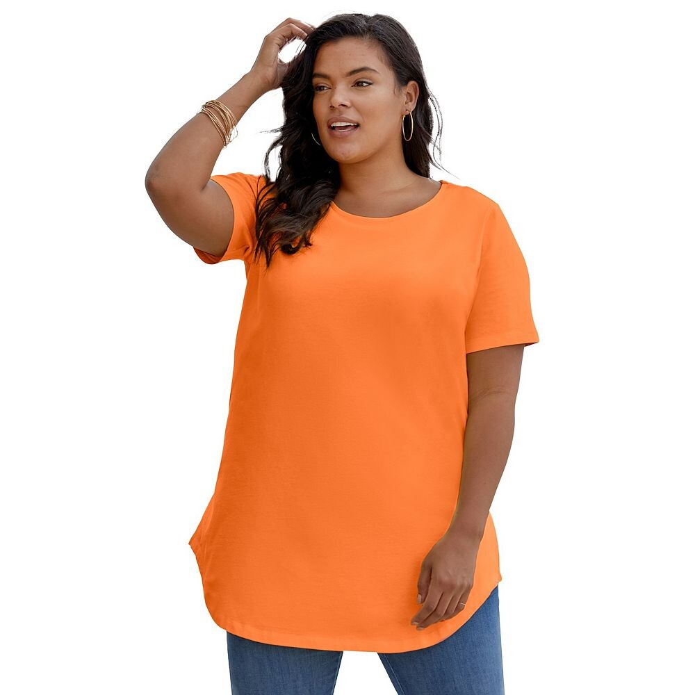 Женская туника больших размеров Roaman Ultimate с перекрещенной спиной Roaman's, цвет Vivid Orange
Женская туника больших размеров Roaman Ultimate с перекрещенной спиной Roaman's, цвет Vivid Orange