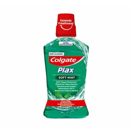 Plax Soft Мятный ополаскиватель для рта 500мл, Colgate
Plax Soft Мятный ополаскиватель для рта 500мл, Colgate