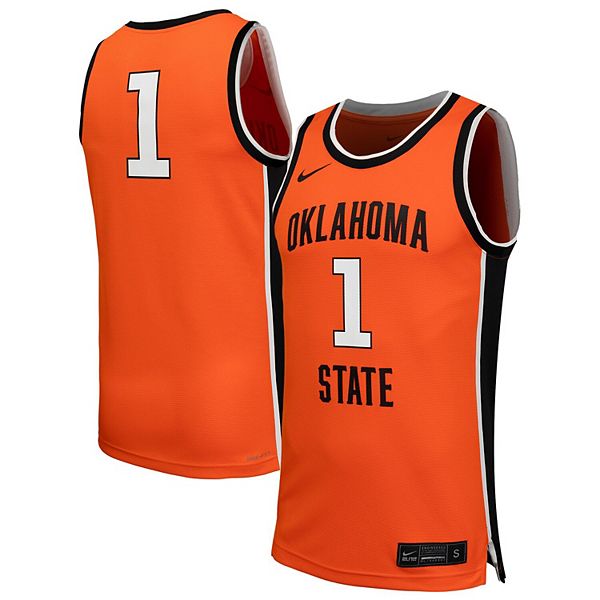 Мужская баскетбольная майка Oklahoma State Cowboys #1 orange Nike
Мужская баскетбольная майка Oklahoma State Cowboys #1 orange Nike