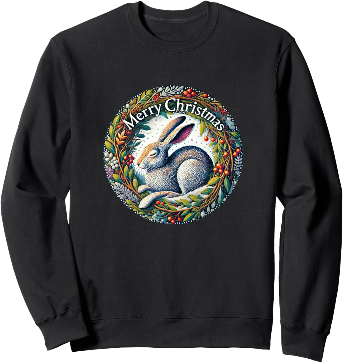 Толстовка с иллюстрацией зимнего солнцестояния от Yulehale Art Retro Hares Snugg, черный
Толстовка с иллюстрацией зимнего солнцестояния от Yulehale Art Retro Hares Snugg, черный