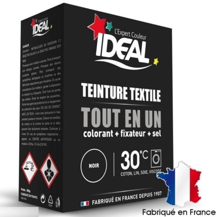 Комплект для окрашивания в черный цвет All / Everything In 1 Dye + Fixer + Salt Fabric Clothing Ideal
Комплект для окрашивания в черный цвет All / Everything In 1 Dye + Fixer + Salt Fabric Clothing Ideal