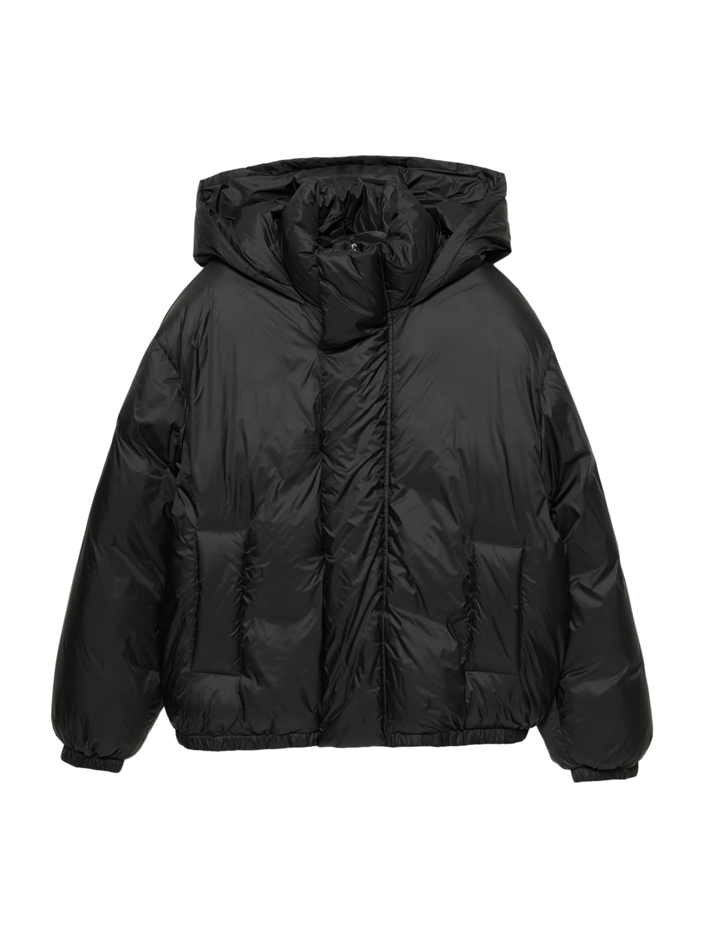 Pull&Bear Зимняя куртка в черном цвете
Pull&Bear Зимняя куртка в черном цвете