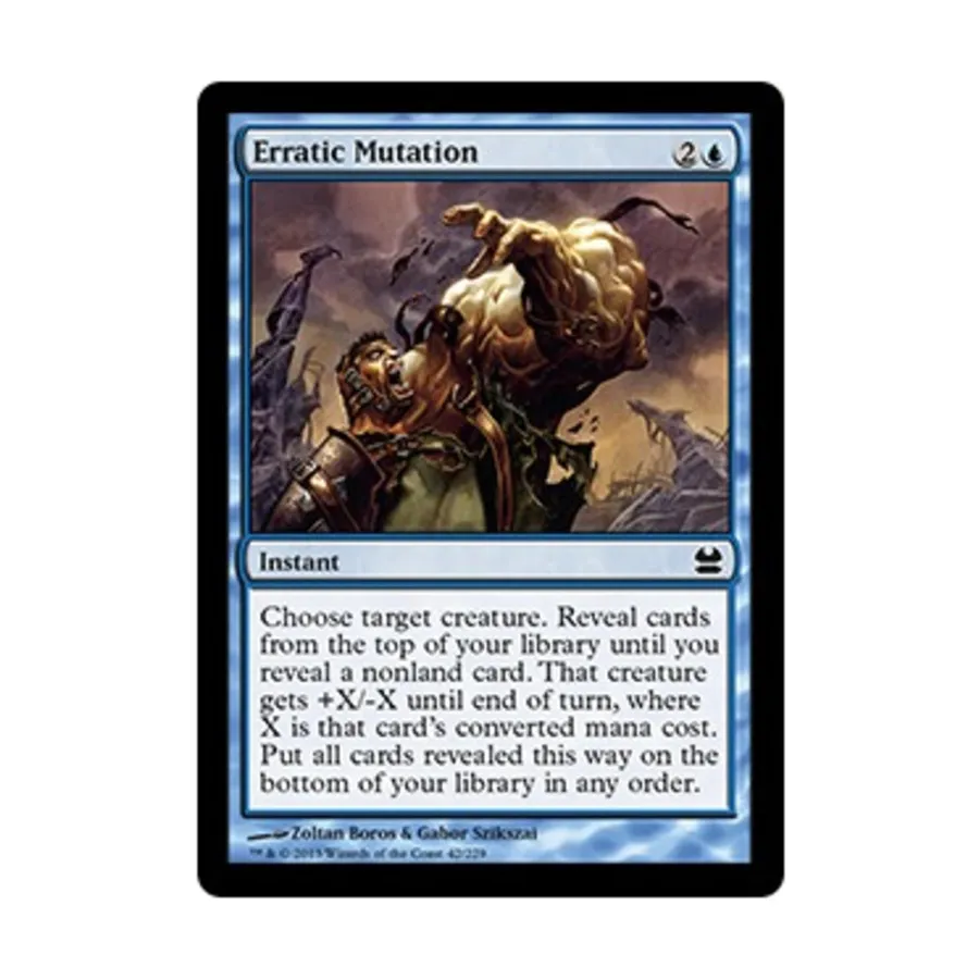 CCG Неустойчивая мутация (C) (Фольга), MTG - Modern Masters 2013
CCG Неустойчивая мутация (C) (Фольга), MTG - Modern Masters 2013