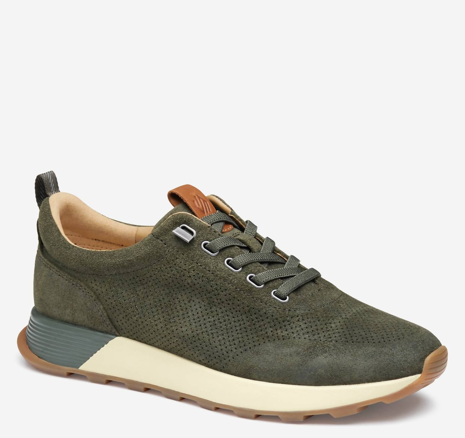 Men's Kinnon Perfed Jogger In Olive Oiled Suede Johnston & Murphy
Men's Kinnon Perfed Jogger In Olive Oiled Suede Johnston & Murphy