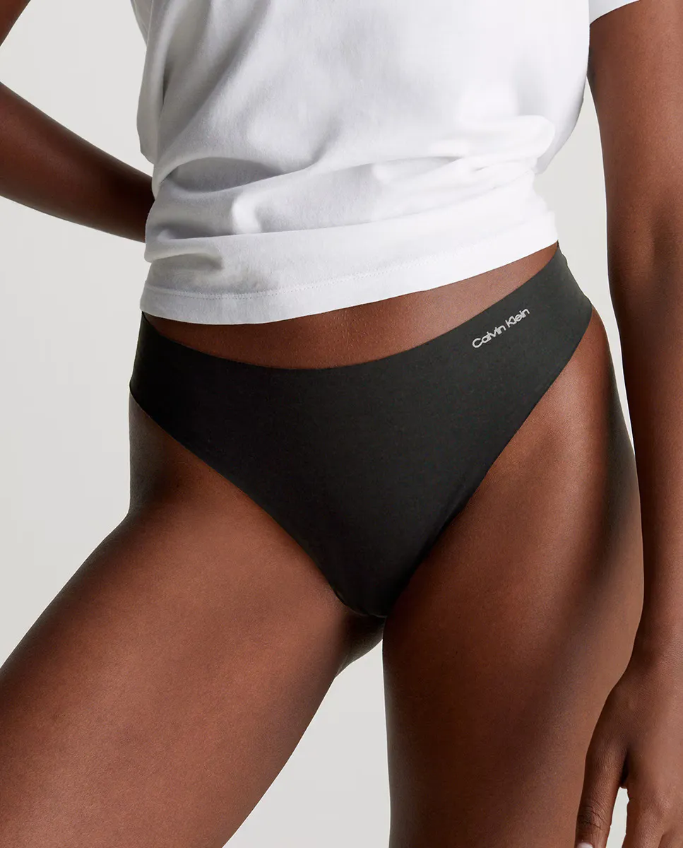 Стринги - Невидимый хлопок Calvin Klein, черный
Стринги - Невидимый хлопок Calvin Klein, черный